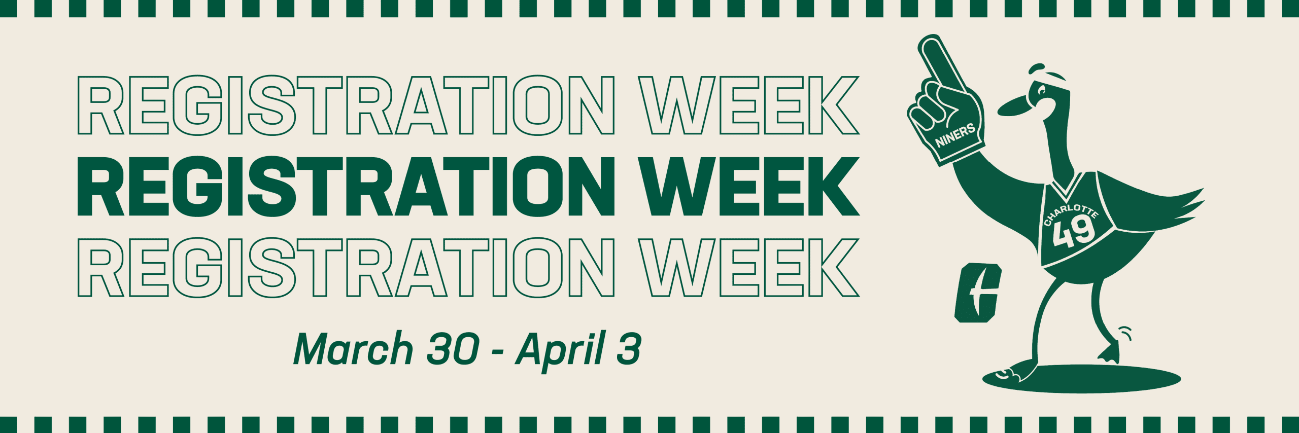 Registration Week - Enrollment Programs & Communications